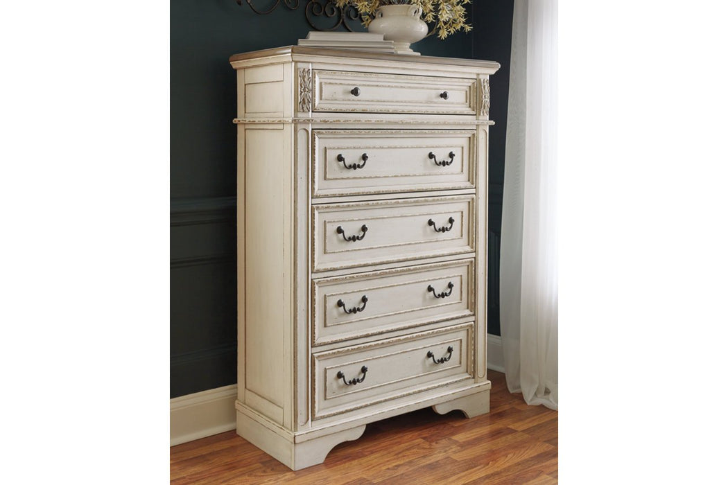 Realyn Two-tone Chest of Drawers - B743-46 - Gate Furniture