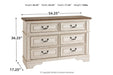 Realyn Two-tone Dresser - B743-21 - Gate Furniture