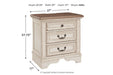 Realyn Two-tone Nightstand - B743-93 - Gate Furniture
