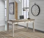 Realyn White/Brown 60" Home Office Desk - H743-34 - Gate Furniture
