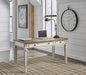 Realyn White/Brown 60" Home Office Desk - H743-34 - Gate Furniture