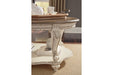 Realyn White/Brown Coffee Table - T743-0 - Gate Furniture