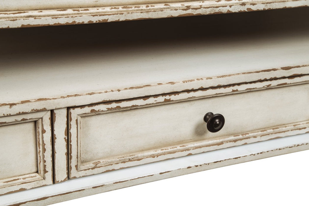 Realyn White/Brown Coffee Table with Lift Top - T523-9 - Gate Furniture
