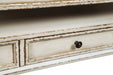 Realyn White/Brown Coffee Table with Lift Top - T523-9 - Gate Furniture