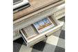 Realyn White/Brown Coffee Table with Lift Top - T523-9 - Gate Furniture