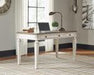 Realyn White/Brown Home Office Lift Top Desk - H743-134 - Gate Furniture