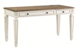 Realyn White/Brown Home Office Lift Top Desk - H743-134 - Gate Furniture