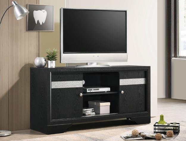 Regata Black 55" TV Stand - B4670-8 - Gate Furniture