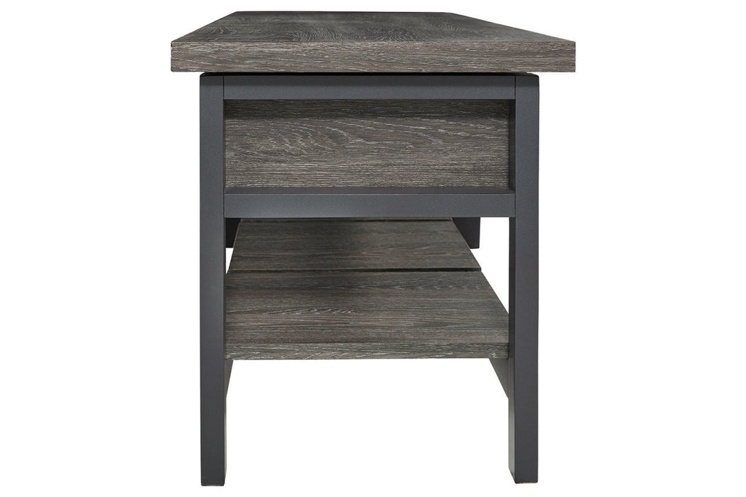 Rhyson Brown Storage Bench - A3000313 - Gate Furniture