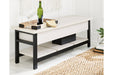 Rhyson White Storage Bench - A3000312 - Gate Furniture