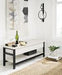 Rhyson White Storage Bench - A3000312 - Gate Furniture