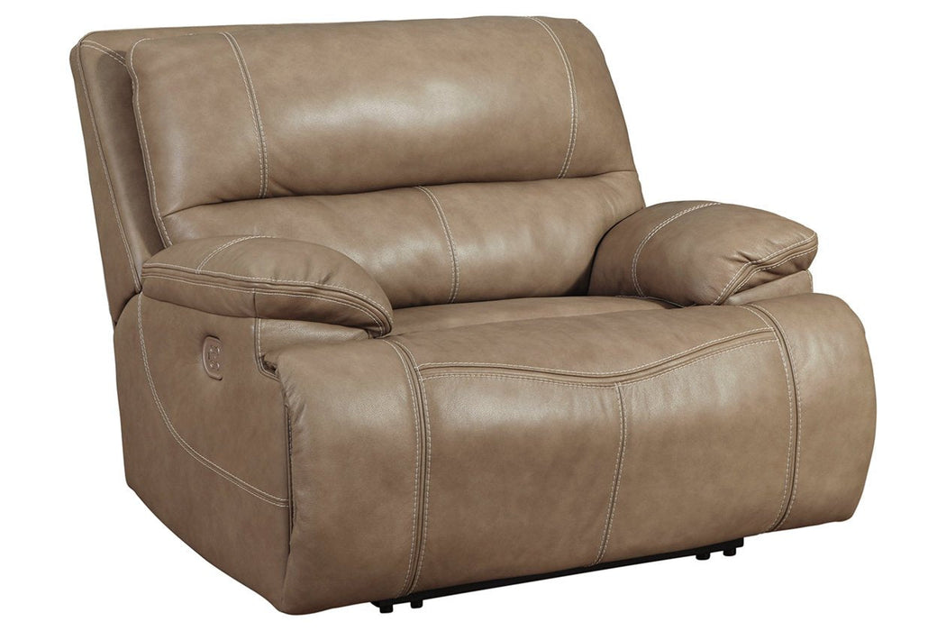 Ricmen Putty Oversized Power Recliner - U4370282 - Gate Furniture