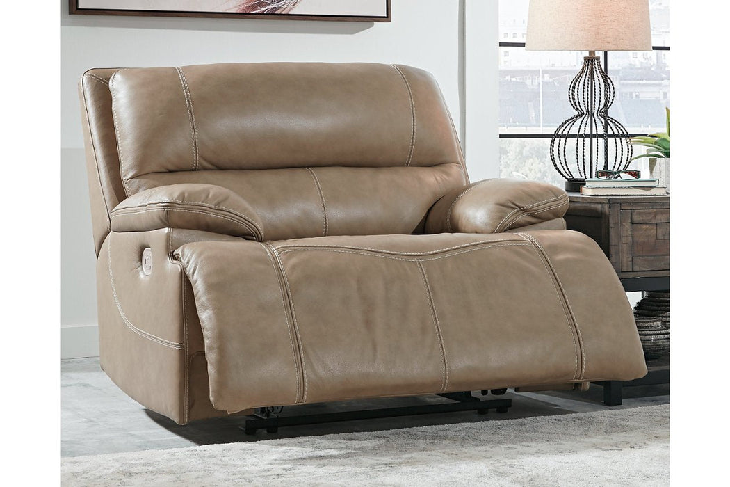 Ricmen Putty Oversized Power Recliner - U4370282 - Gate Furniture