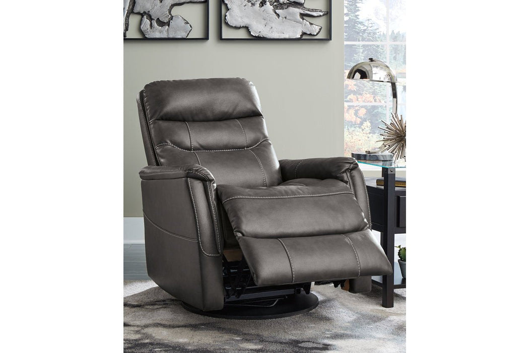 Riptyme Quarry Swivel Glider Recliner - 4640261 - Gate Furniture