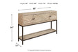 Roanley Distressed White Sofa/Console Table - A4000262 - Gate Furniture