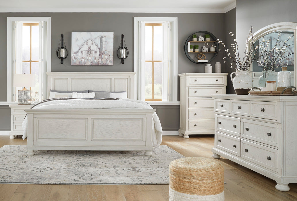 Robbinsdale King/Cailfornia King Panel Bed - Gate Furniture