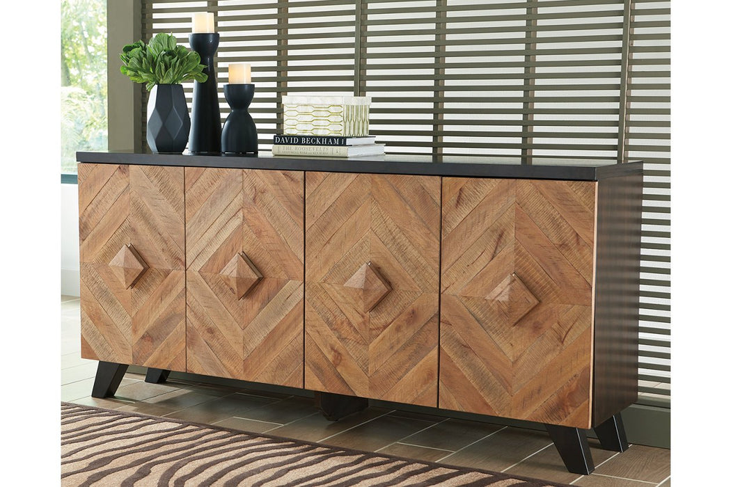 Robin Ridge Two-tone Brown Accent Cabinet - A4000031 - Gate Furniture