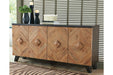 Robin Ridge Two-tone Brown Accent Cabinet - A4000031 - Gate Furniture