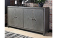 Rock Ridge Gunmetal Finish Accent Cabinet - A4000034 - Gate Furniture