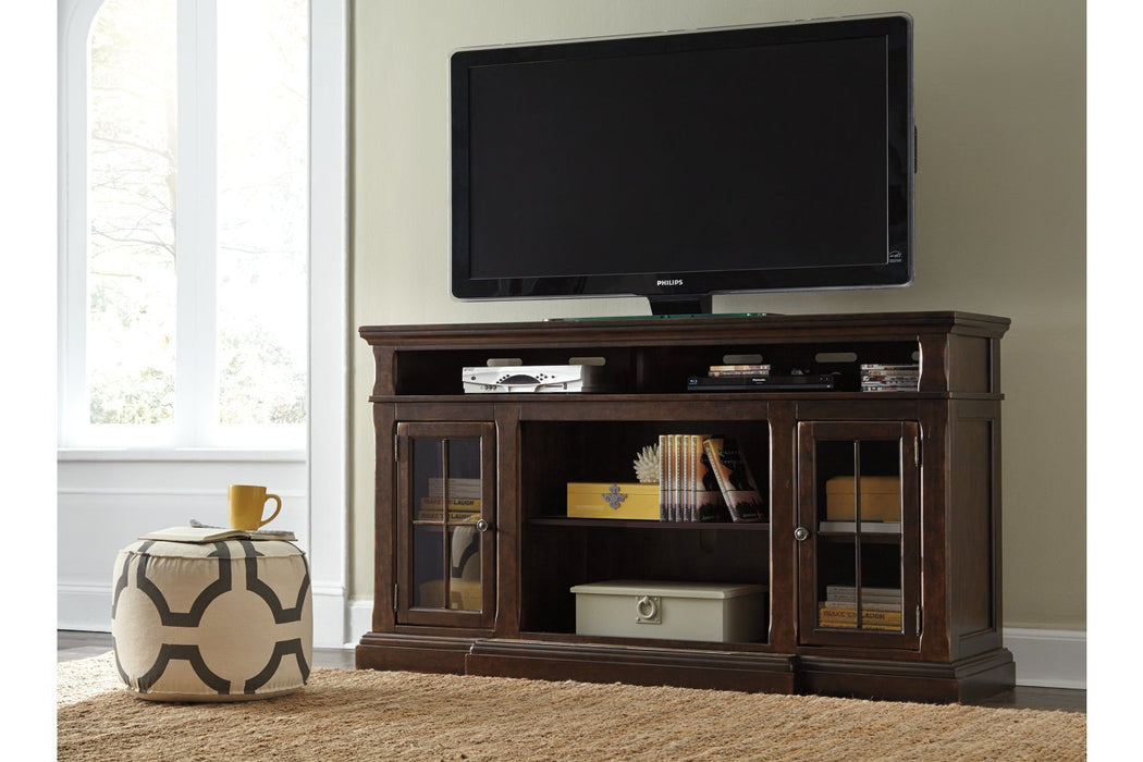 Roddinton Dark Brown 72" TV Stand - W701-88 - Gate Furniture