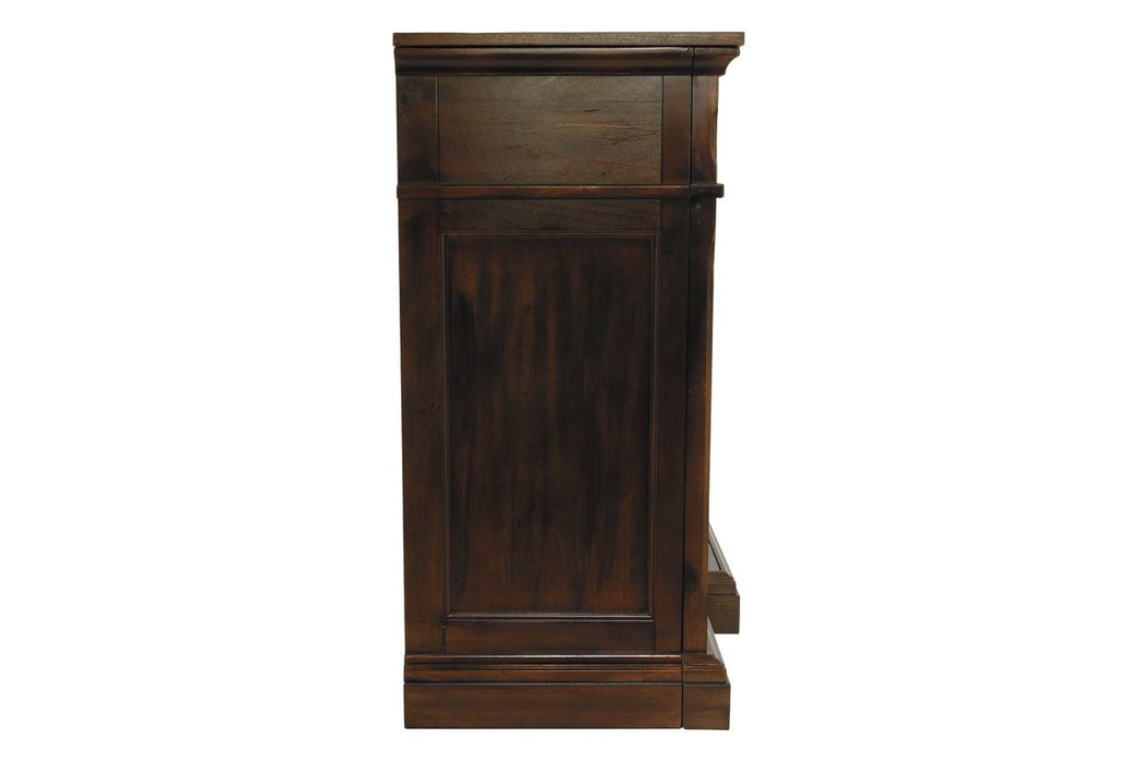 Roddinton Dark Brown 72" TV Stand - W701-88 - Gate Furniture