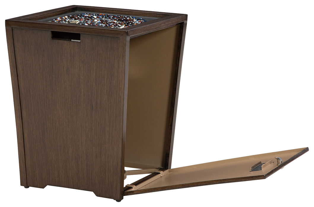 Rodeway South Fire Pit - P040-773 - In Stock Furniture
