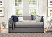 Roland Gray Daybed with Trundle - 4950GY - Gate Furniture