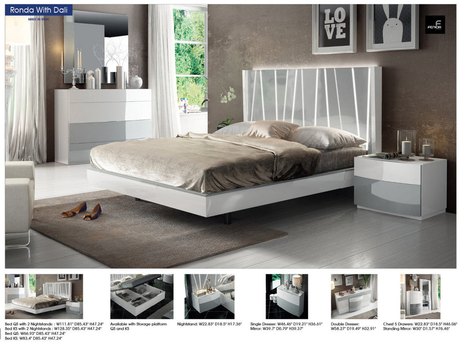 Ronda Dali Bedroom Set - Gate Furniture