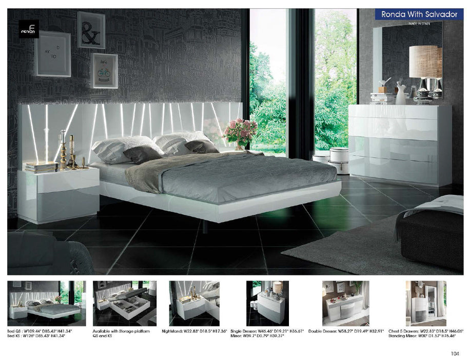 Ronda Salvador Bedroom Set - Gate Furniture