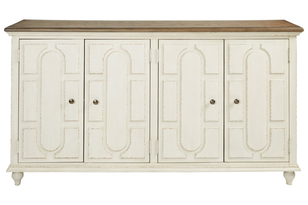 Roranville Antique White Accent Cabinet - A4000268 - Gate Furniture