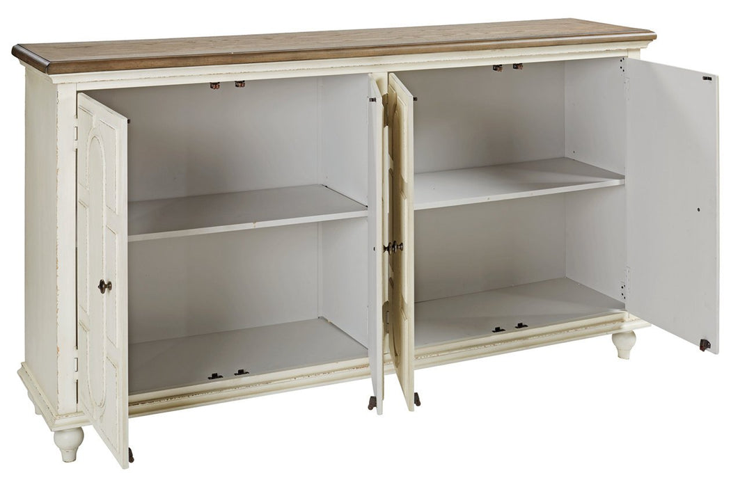 Roranville Antique White Accent Cabinet - A4000268 - Gate Furniture