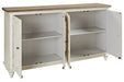 Roranville Antique White Accent Cabinet - A4000268 - Gate Furniture