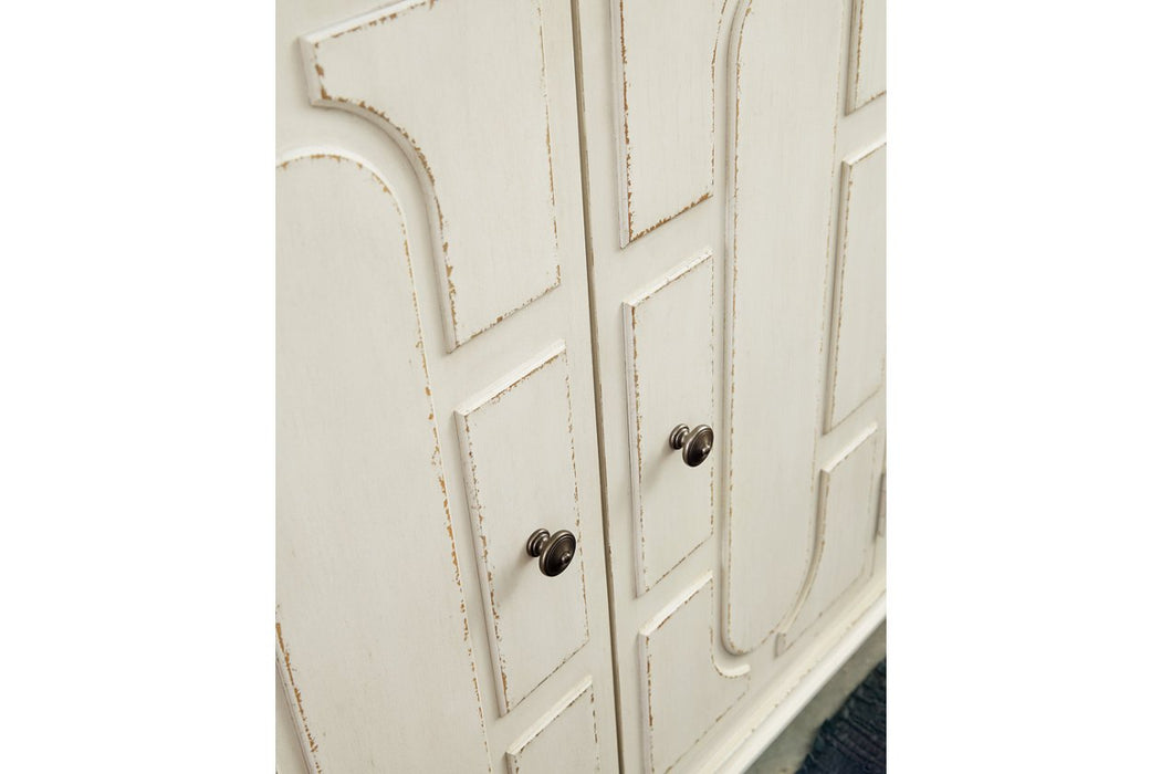 Roranville Antique White Accent Cabinet - A4000268 - Gate Furniture