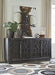 Roseworth Distressed Black Accent Cabinet - A4000309 - Gate Furniture