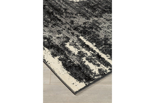 Roskos Black/Cream/Gray 8' x 10' Rug - R402701 - Gate Furniture