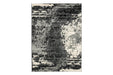 Roskos Black/Cream/Gray 8' x 10' Rug - R402701 - Gate Furniture