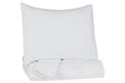 Ryter White Twin Coverlet Set - Q721001T - Gate Furniture