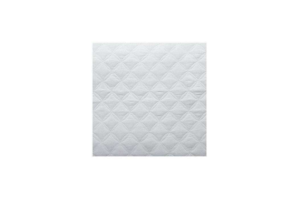 Ryter White Twin Coverlet Set - Q721001T - Gate Furniture
