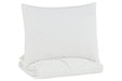Ryter White Twin Coverlet Set - Q721001T - Gate Furniture