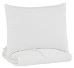 Ryter White Twin Coverlet Set - Q721001T - Gate Furniture