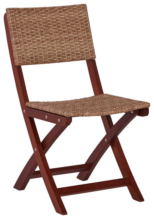 Safari Peak Outdoor Table and Chairs (Set of 3) - P201-049 - In Stock Furniture