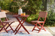 Safari Peak Outdoor Table and Chairs (Set of 3) - P201-049 - In Stock Furniture