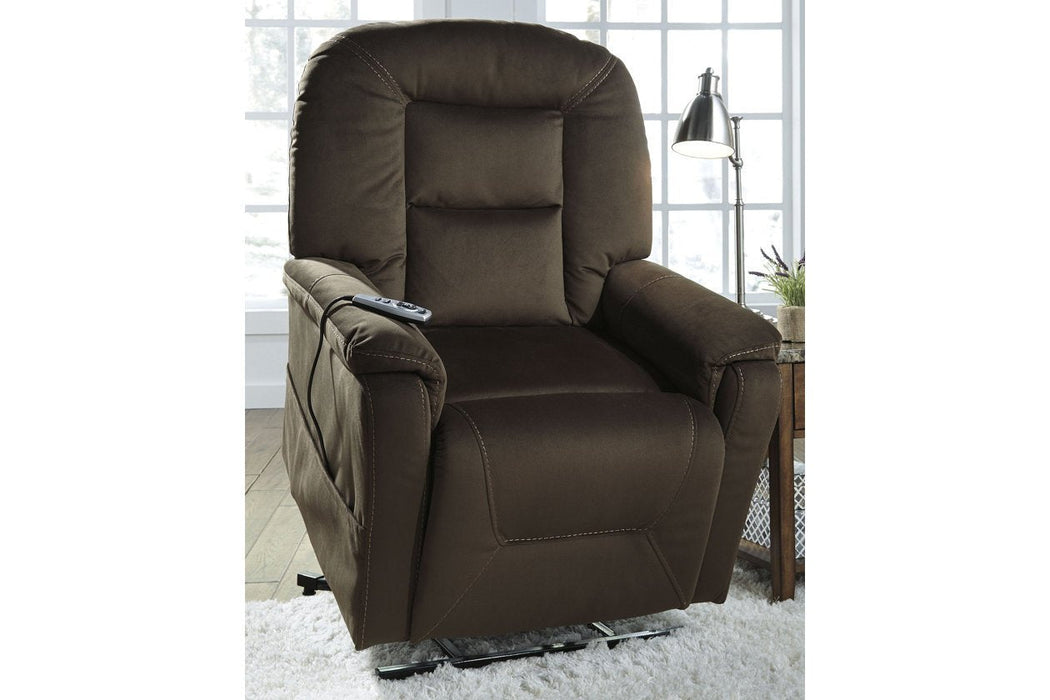 Samir Coffee Power Lift Recliner - 2080112 - Gate Furniture