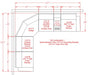 Samperstone Gray LAF Power Reclining Sectional - Gate Furniture