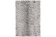 Samya Black/White/Gray Medium Rug - R405022 - Gate Furniture
