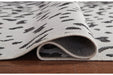 Samya Black/White/Gray Medium Rug - R405022 - Gate Furniture