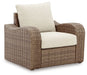 SANDY BLOOM Lounge Chair with Cushion - P507-820 - In Stock Furniture