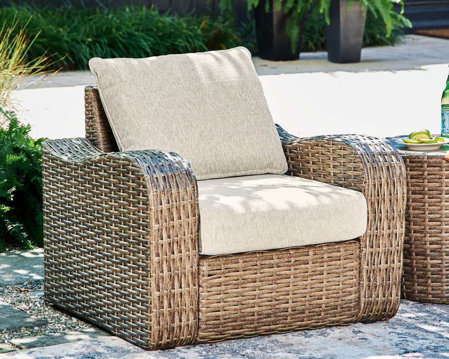SANDY BLOOM Lounge Chair with Cushion - P507-820 - In Stock Furniture