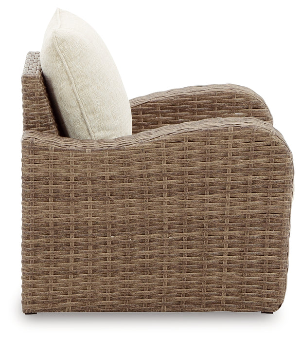 SANDY BLOOM Lounge Chair with Cushion - P507-820 - In Stock Furniture