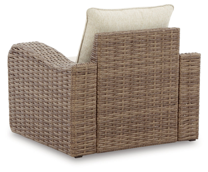 SANDY BLOOM Lounge Chair with Cushion - P507-820 - In Stock Furniture